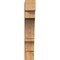 Ekena Millwork Balboa Block Rough Sawn Bracket, Western Red Cedar, 6"W x 28"D x 36"H BKT06X28X36BOA05RWR - alternate 3
